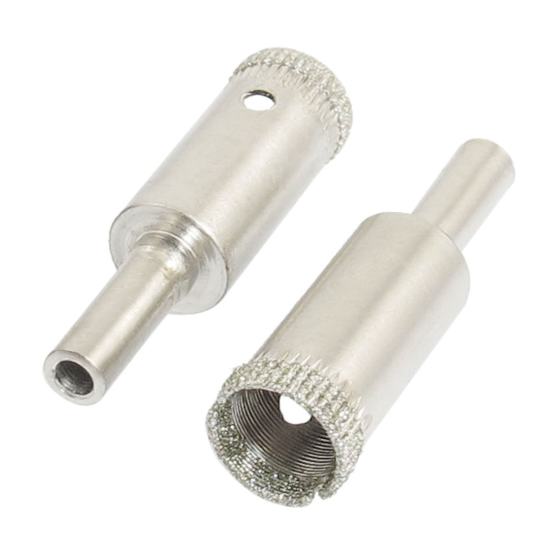 Sourcingmap 2 Pcs Diamond Drill Bits 14mm 5/9" Bottle Glass Tile Granite Hole Saw