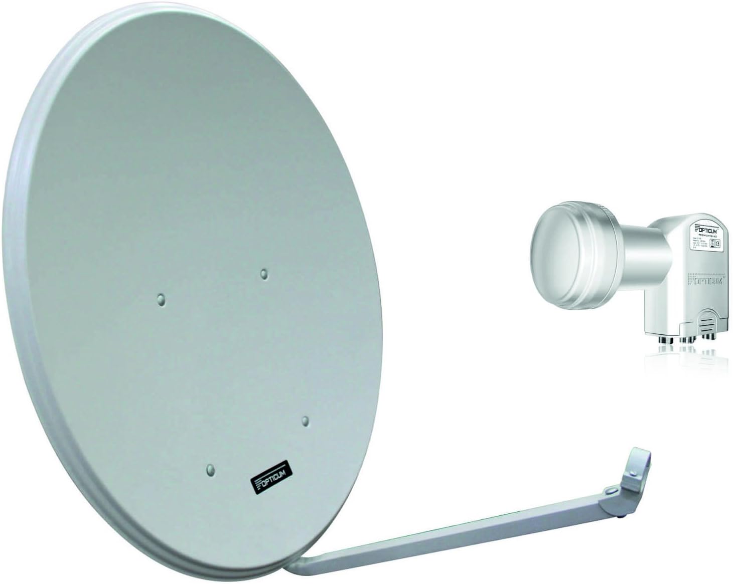 PARABOLA SATELLITARE ANTENNA Parabolica 80 Cm Galaxy 4K SKY TIVU SAT - Foto 9