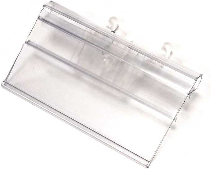 Scannable UPC Ticket Display with Slot for Peg Wall 2 L x 1.25 H