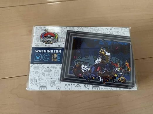 Amazon Co Jp ポケモンカード Wcs19 ワシントン世界大会 限定ダブルデッキケース ホビー 通販