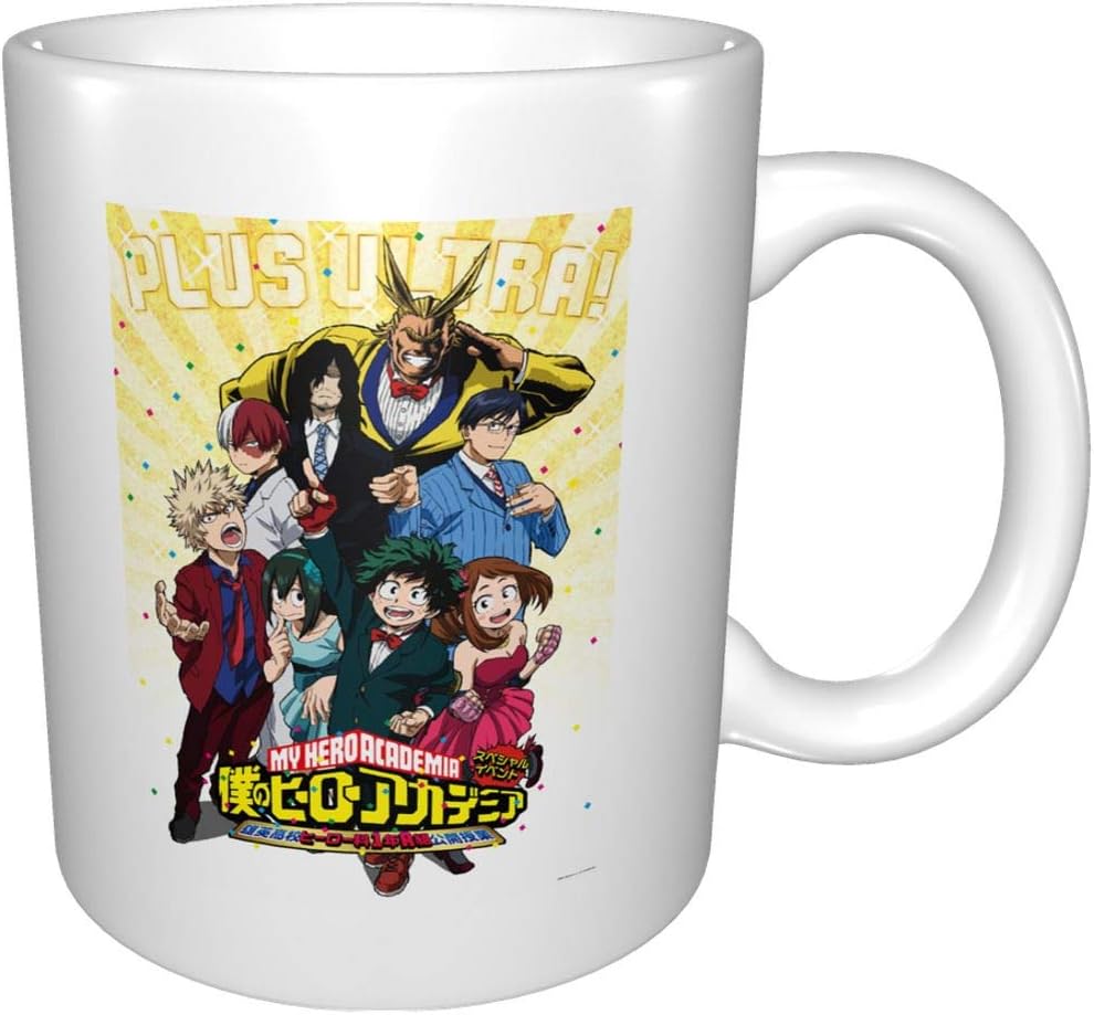 Amazon Co Jp 僕のヒーローアカデミア マグカップミルク コーヒーカップ わる 贈り物 ギフト プレゼント 人気 オフィス 300ml マグ ホーム キッチン