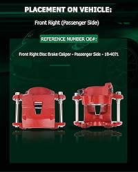 SCITOO Front Right Brake Caliper Without Bracket