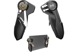 HMHAMA 1Pair Tablet Game Joystick Mobile Game Controller Gamepad L1R1 Trigger Aim Button Six Finger Game Joystick Fits For ip