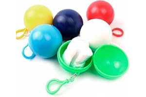 PILIPANE Raincoat balls Mini Emergency Thickened dispo Raincoat balls for Outdoor Mountainee (random), Portable dispo Emergency Raincoats, Portable dispo Emergency Raincoats, Raincoat Raincoa