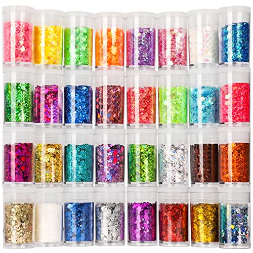 Lightning Shape Glitter 10g Pack - Festival Rave Makeup Face Body Nail Art Decoration