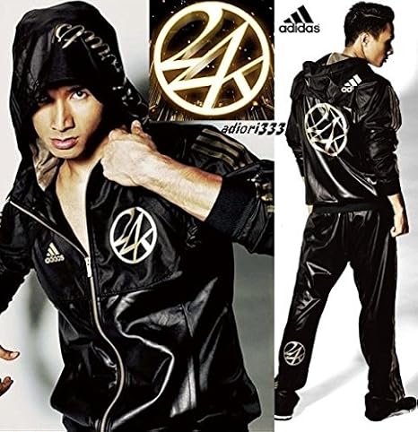 Amazon 新品タグ付 アディダス 24karats 日本限定 第3弾 Exile 共同開発ジャージ セットアップ 上下セット 黒x金 Xo 国内正規品 おもちゃ ホビー