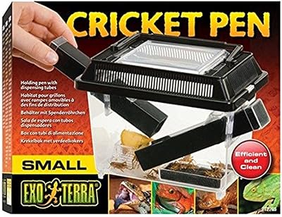 Exo Terra Cricket Pen Black Large – Complete Cricket Care Kit