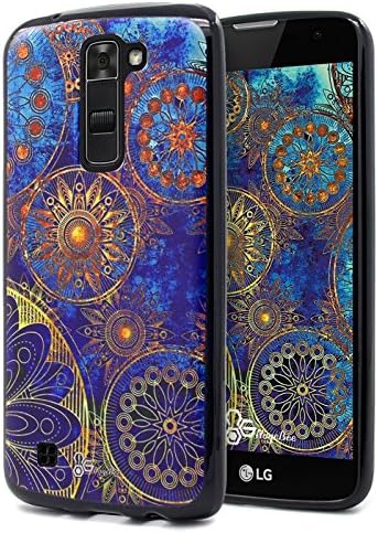 LG K10 Case, LG Premier LTE Case, Nznd [Ultra-Thin] Premium [Sculptural Art Texture] Soft TPU Protective Flexible Durable Case for LG K10 / LG Premier LTE - Gear Wheel