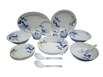 Dream Gifts/Galaxy Melamine 33Pcs Dinner Set / Gift / Return Gift / Marrage Gift / Kitchen / Crockery