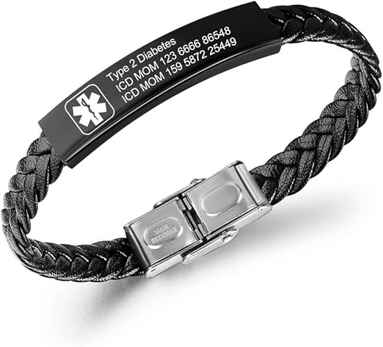 Bracelet pour diabetique gratuit Clearance