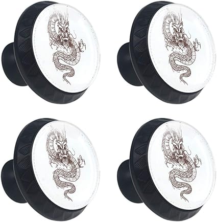 Amazon Com Shiiny Chinese Dragon Drawer Knob Pull Handle Cabinet