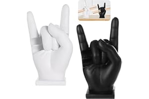 OMISTAR Rock Hand Drumstick Display Holder, Fun Gesture Shaped Drumstick Display Stand, Resin Drumstick Holder, Drumstick Sta