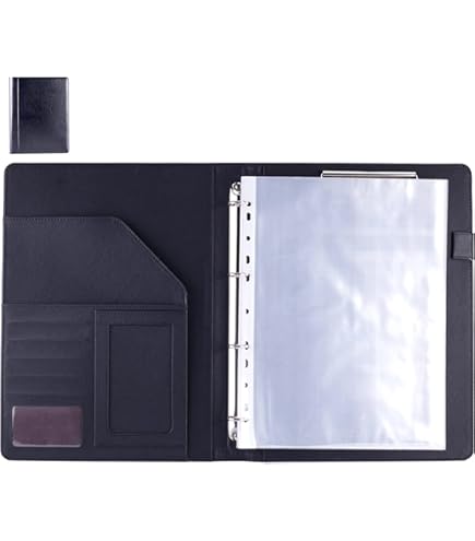 12 Folders X Blue A4 Display File 20 Safe Pockets, Portfolio Book, Document Folder For School, Presentations, Filing, Insurance Financial Document