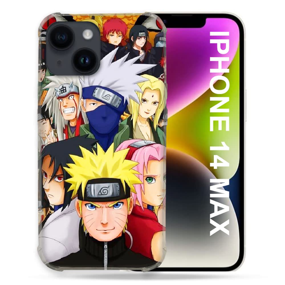 Cokitec Case for iPhone 14 Plus (6.7) Manga Naruto Team