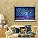Mobicus 5D DIY Diamond Painting By Number Kits，Night sky(16X12inch/40X30CM)