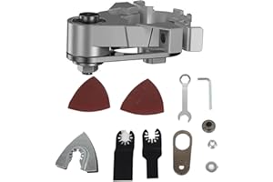 BUACHOIS Angle Grinder Oscillating Adapter, Universal Head Adapter Metal Complete Angle Grinder Oscillating Adapter Tool Accessories