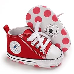 KKIIDDSS Unisex Baby Girls Boys Canvas High-top