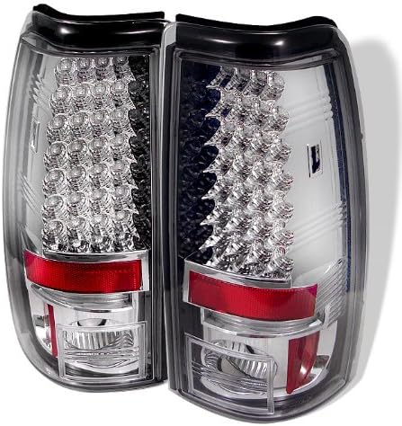 SpyderAuto 5001733 LED Tail Lights Chrome/Clear