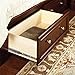 Sauder Palladia Platform Bed, Queen, Select Cherry finish