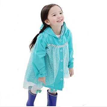 Amazon キッズ 子ども 子供 レインコート キッズ 女の子 男の子 100