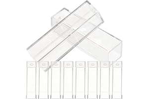 Mikikit 10pcs 4.5ml Polystyrene Macro Spectrophotometry Cuvette (Transparent)