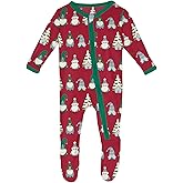 Kic Kee Pants Unisex Baby Printed Footie With 2 Way Zipper (Infant)