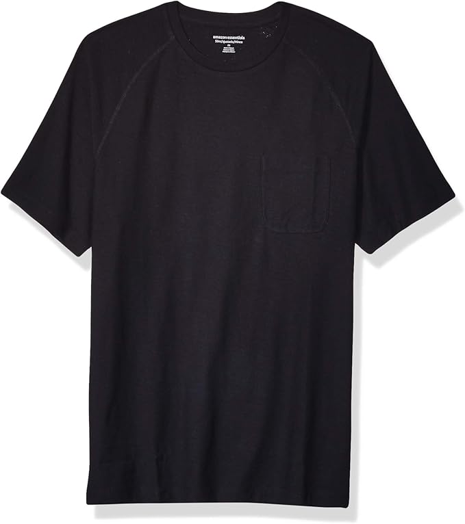 Amazon Essentials Men's Slimfit Slub Raglan Crew TShirt Amazon.co.uk