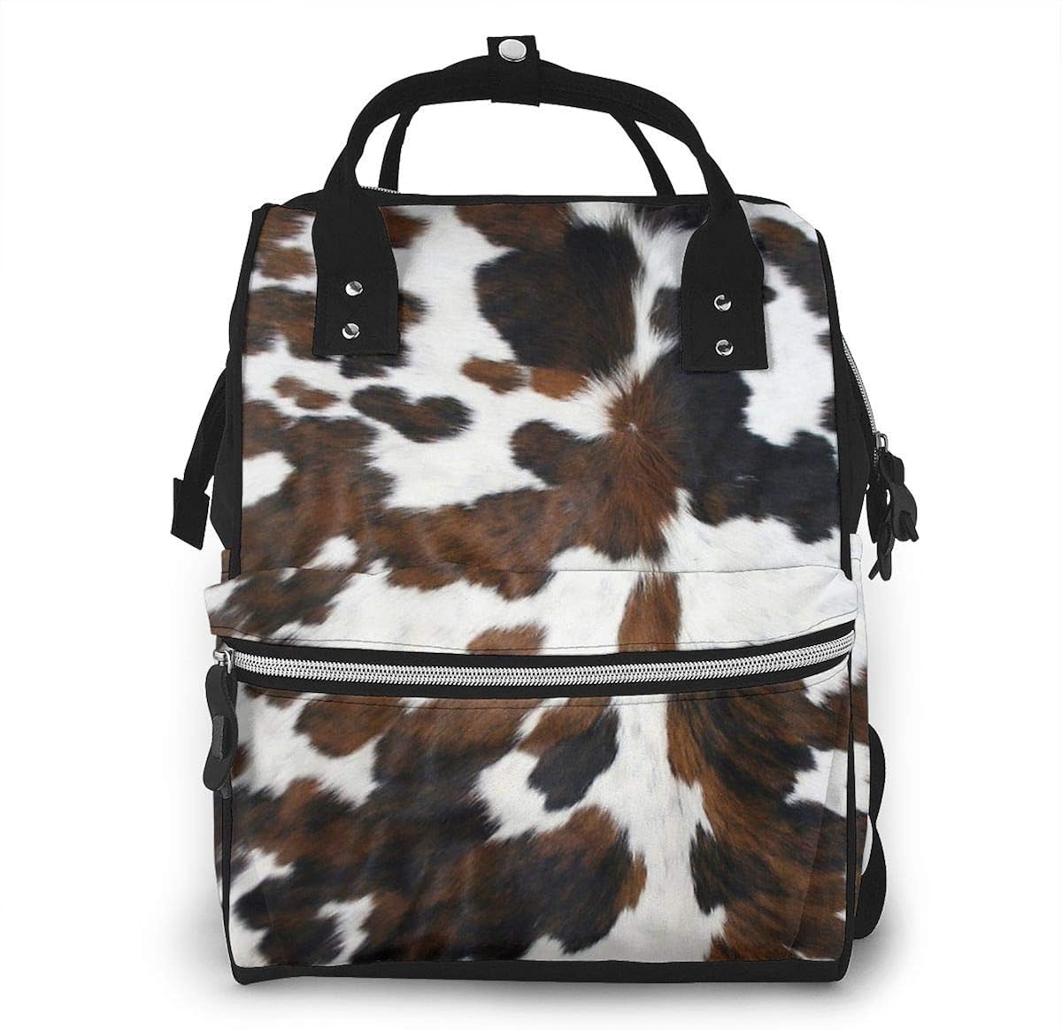 cowhide nappy bag