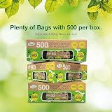 Tidyz 500 Pack TidyZ Dog Poo Bags 100% Recycled Plastic Extra Large 30x36 cm view 5