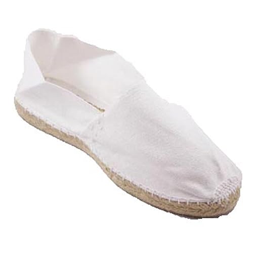 Alpargatas de Esparto Plana Made in Spain en Blanco: Amazon.es: Zapatos y complementos