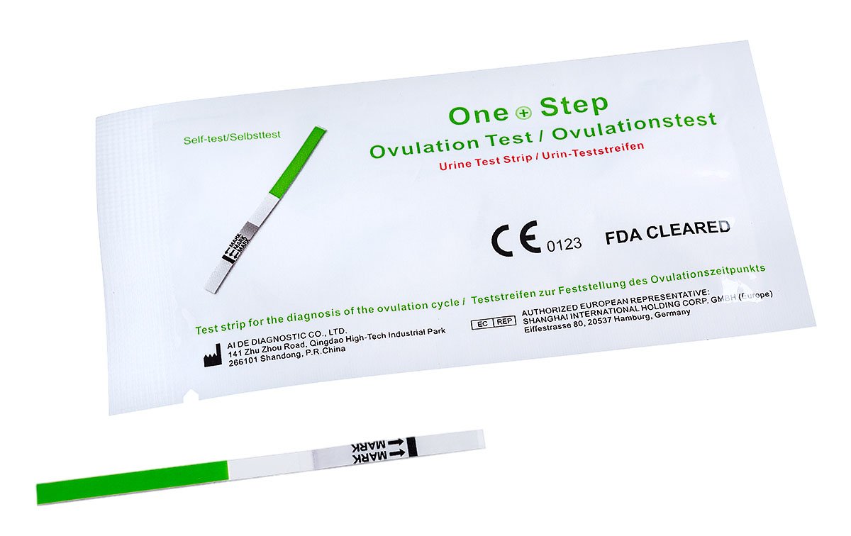 30 x One Step Highly Sensitive 20mIU Ovulation / Fertility Strip Tests