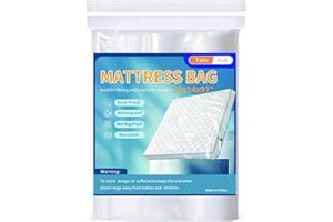 ZANGBOER Mattress Bags for Moving Storage,Mattress Protector Cover, Waterproof Mattress Protector Storage Bags (1-Pack, Twin/Full)