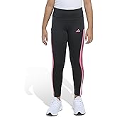 adidas Girls 3-Stripe Cellphone Pocket 7/8 Legging (Big Kid)