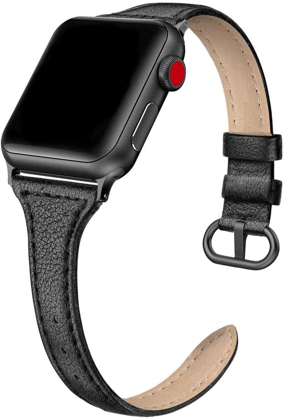PARMPH Leather Band Compatible for iWatch 38mm 40mm 41mm 42mm(Series 10)