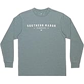 Southern Marsh Men's SEAWASH Game Time T-Shirt – Long Sleeve Casual Graphic Tee