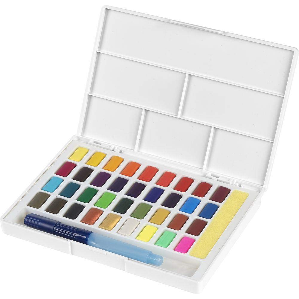 Faber-Castell Creative Studio Watercolour 36 Pan Set, Painting, Art, Home, Office, Artist Supplies