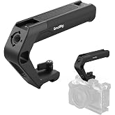 SMALLRIG Lightweight NATO Clamp Top Handle for Camera Cage | Tiny Camera Top Grip Only 119g, Handgrip with Locating Hole for ARRI and Two Cold Shoe Mounts- 5977