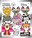 Disney Cats from Movies - 3D Foam Key Ring Blind Bag,Multi Color