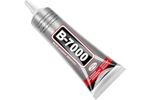 B7000 Jewelry Glue for Making, FITTDYHE 1PCS 50ML/1.69 fl oz Clear Adhesive for Rhinestone, Fabric, Multipurpose Super B-7000 for Phone Repair, Nail Art, Wood, Glass, Charms