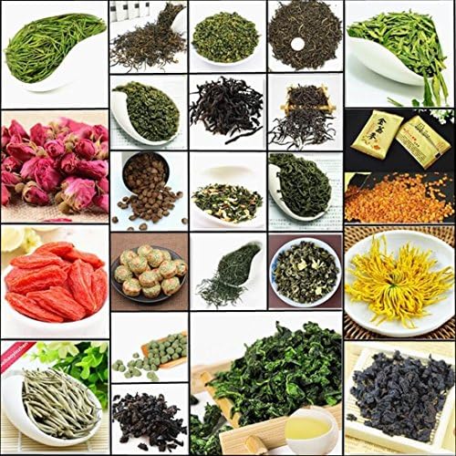 36 Different Flavor Chinese Tea Pack - Contains All Types of Famous Chiense Tea