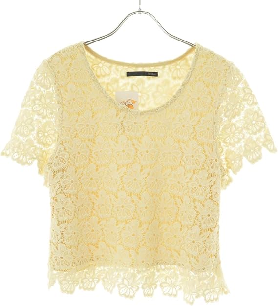 Amazon ヘザー Heather レース 半袖ブラウス シャツ ブラウス 通販