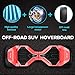 8.5 inch Warrior G2 Hoverboard Smart Self Balancing Scooter with Music Speaker and App-Enabled Hoverboard UL2272 Certificated All Terrain Off Road LED Lights