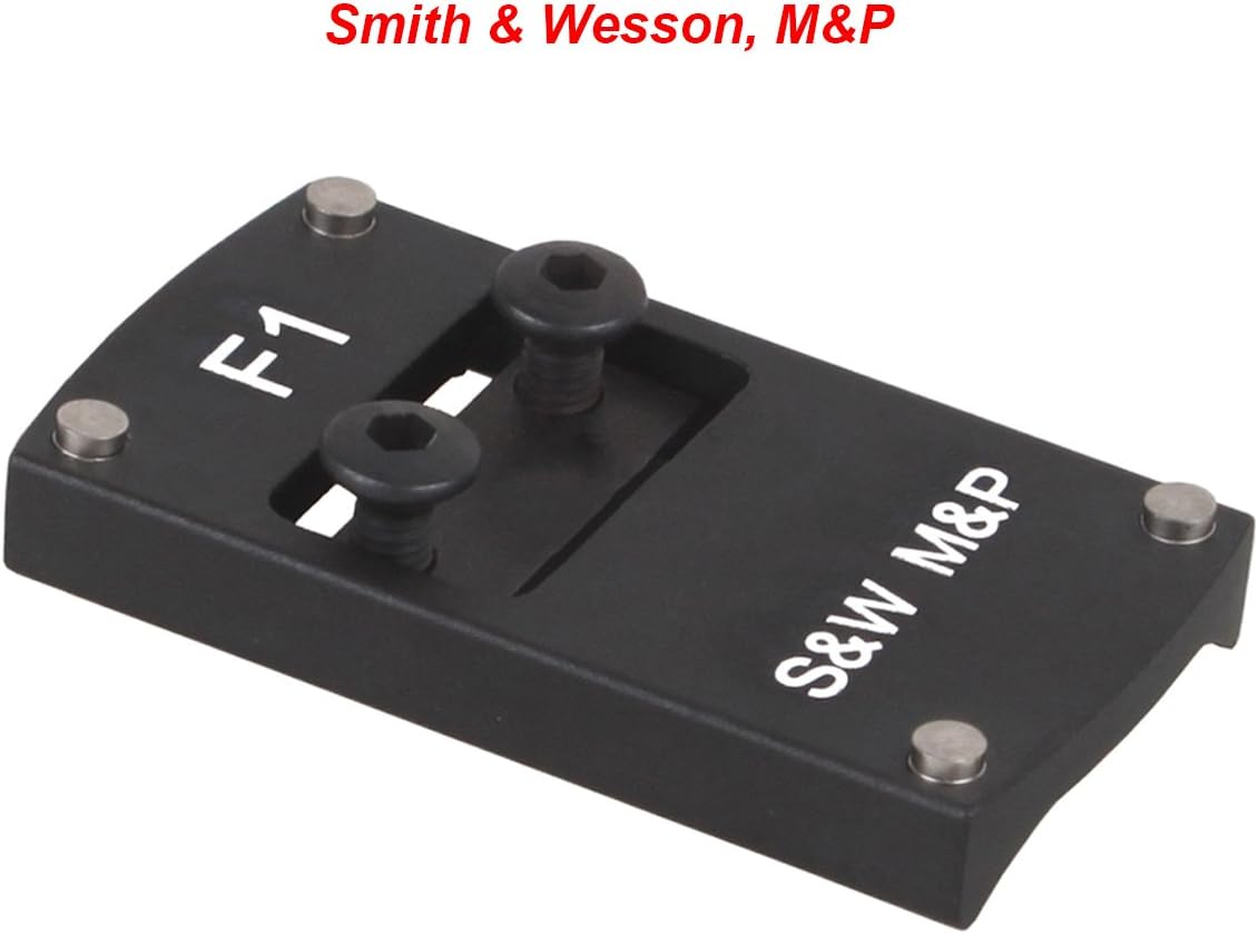 Vector Optics Sphinx Mini Red Dot Scope Sight Mount Base for Pistol GLOCK, M1911, SIG Sauer P226, Baretta 92, Springfield XD, Smith & Wesson, M&P, HK USP (Black) (Smith & Wesson, M&P) : Sports & Outdoors