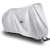 自転車カバー 【改良版】 サイクルカバー 防水 厚手 丈夫 210D UVカット風飛び防止 破れにくい 29インチまで対応 Double Elite