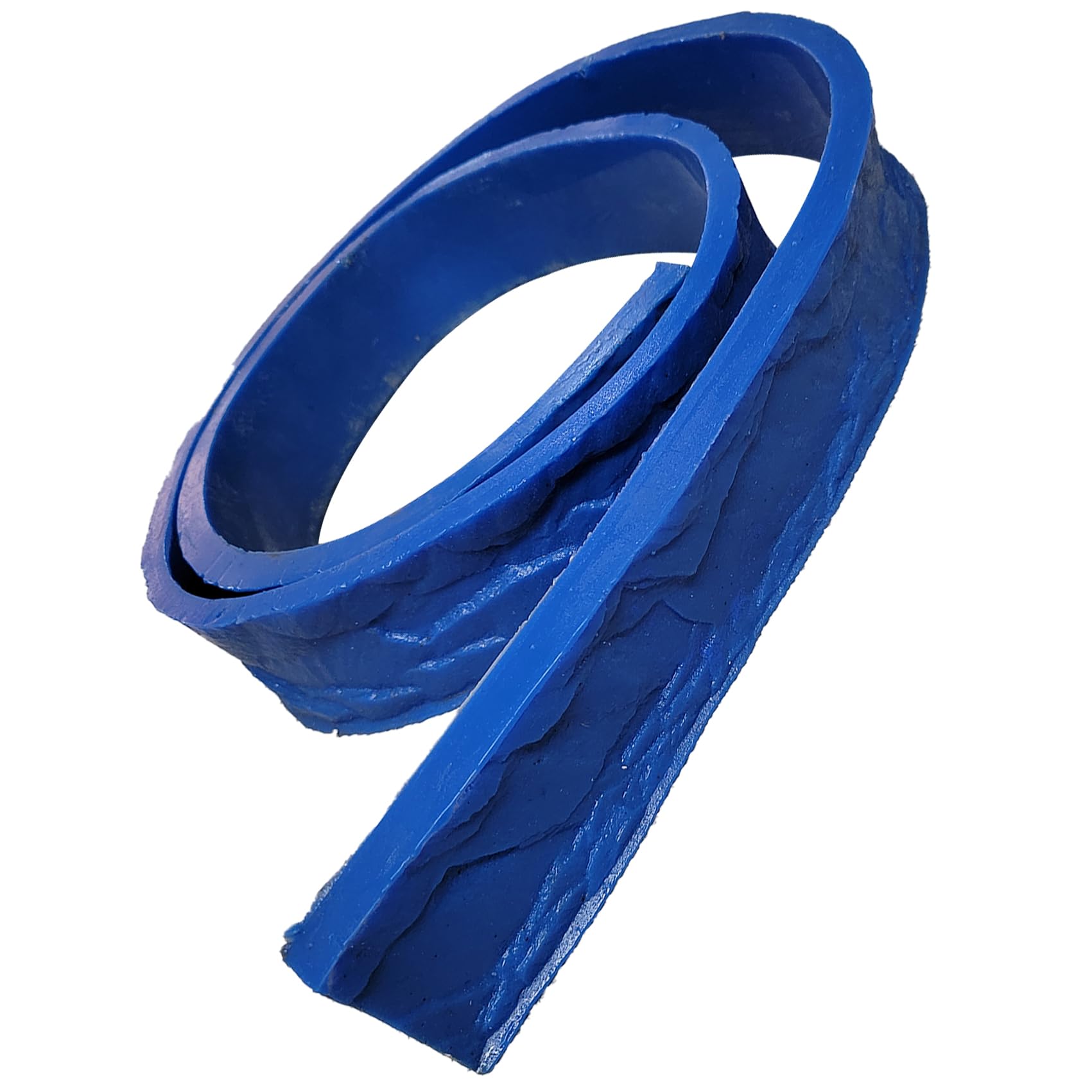 Photo 1 of Concrete Edge Template, 78.82 inches Long x 3 inches Wide x 0.79 inches Thick, with Real Texture Stone Edges, chiseled with Seamless Concrete Texture, Used for Stone Edges on countertops