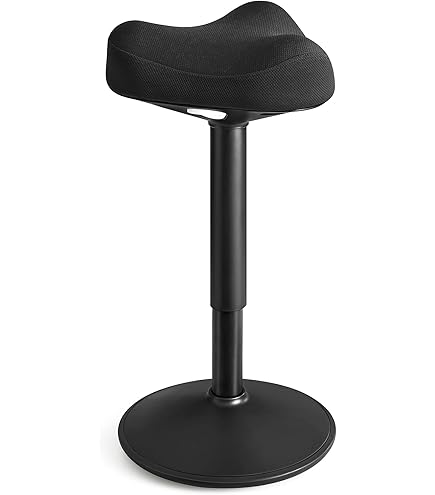 Studico ActiveChairs Adjustable Wobble Chair, Flexible Classroom Seating Improves Focus, Posture & Helps ADHD/ADD. Classroom Stools, Active Wobble Chairs, Adjusts From 16.65" To 23.75" Ages 13-18 Blue - View #2