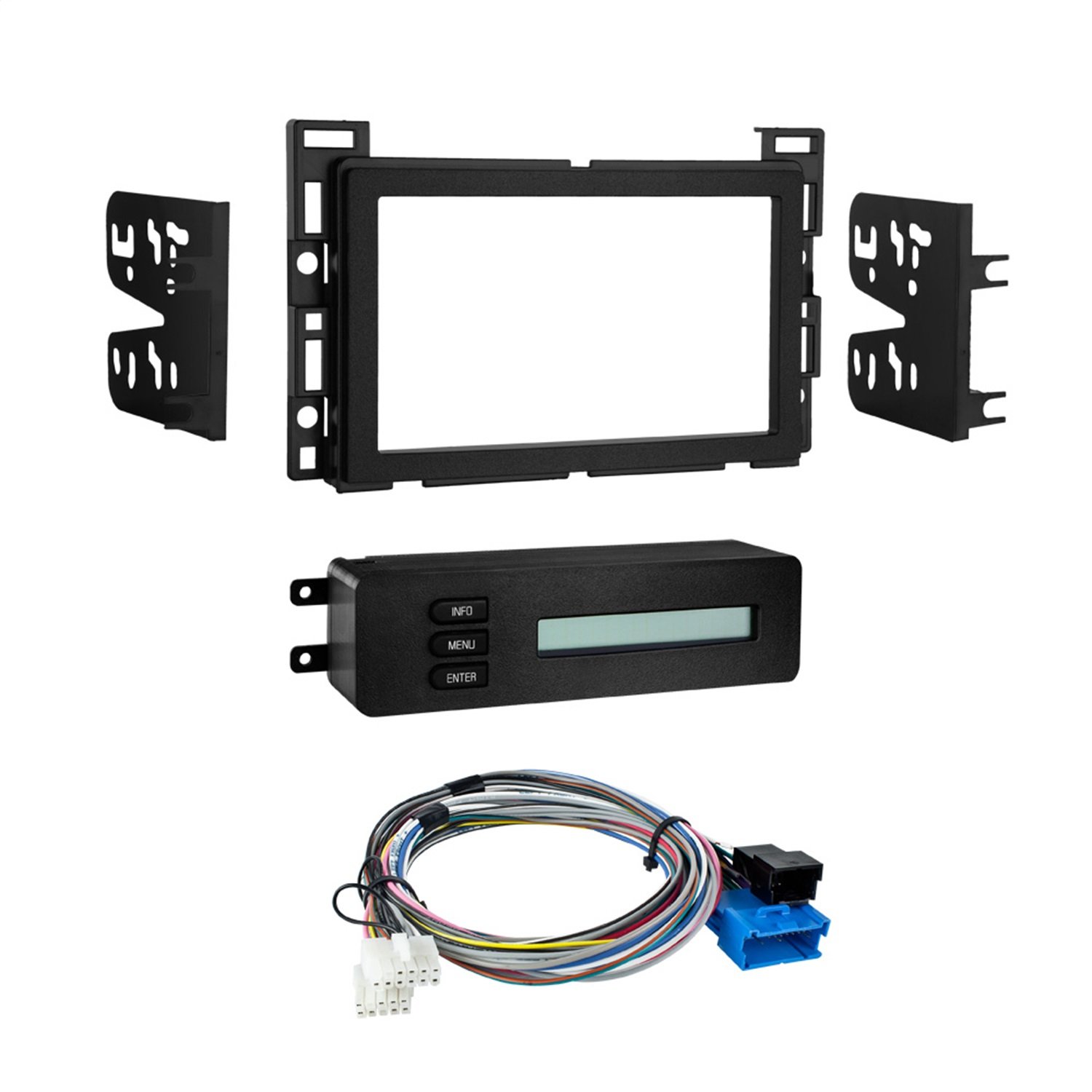 Metra 95-3303B Double DIN Dash Kit for Chevrolet and Pontiac (Black)