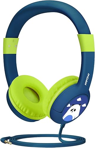 Image of Mpow CH1 Kids Headphone in blue and green