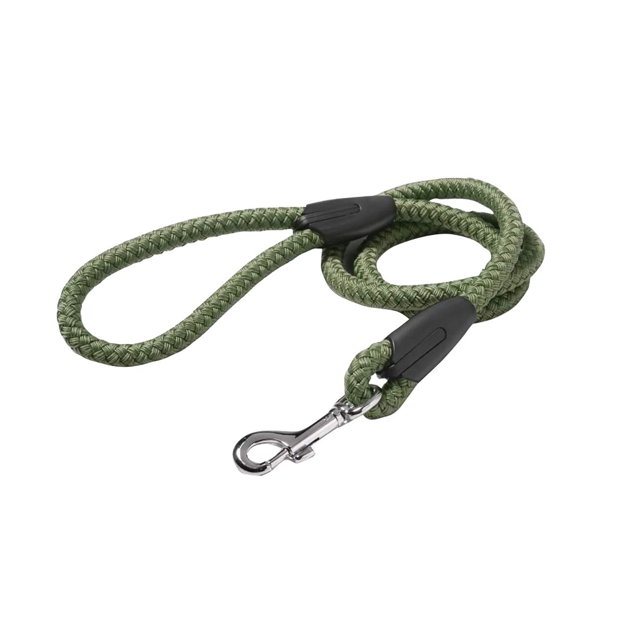 Walk 'r' Cise Nylon Rope Slip Lead, Olive Green