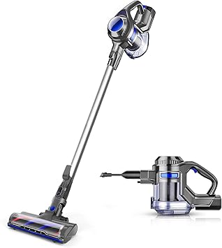 Amazon Com Moosoo Cordless Vacuum 10kpa Powerful Suction 4 In 1